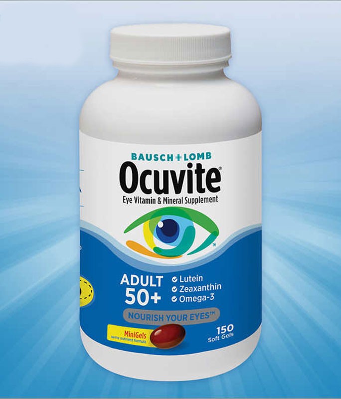 Viên uống bổ mắt Ocuvite Adult 50+ cho người trên 50 tuổi