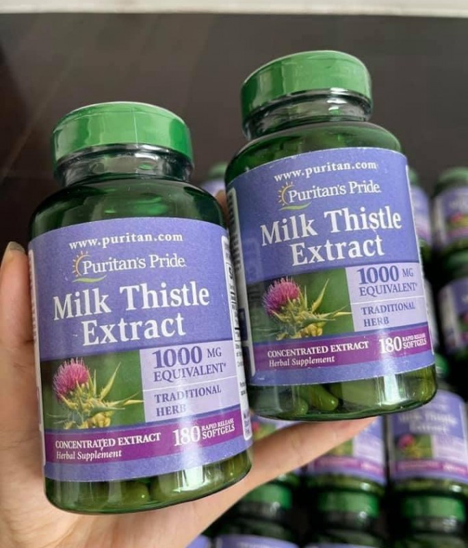 Bổ gan MIlk Thistle Extract 1000MG 