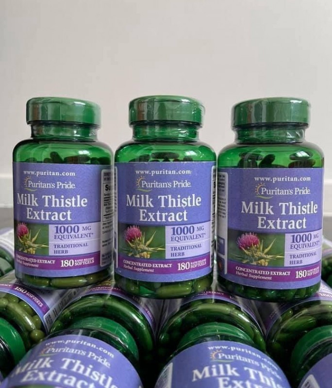 Bổ gan MIlk Thistle Extract 1000MG 