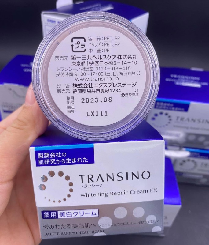 Kem đêm Transino Whitening Repair Cream 35g