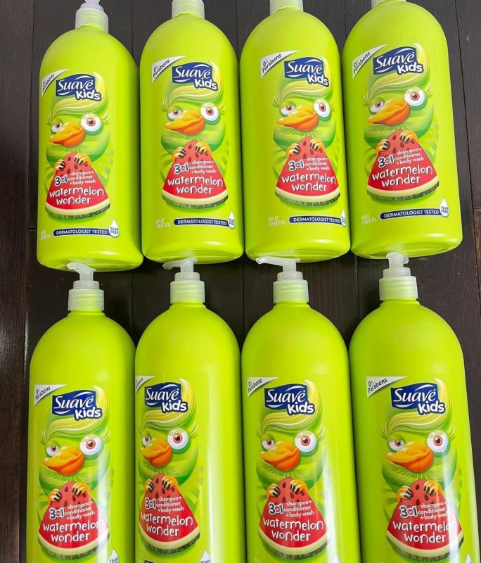 Sữa tắm gội Suave Kids 3in1