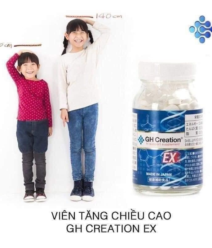Thuốc tăng chiều cao GH-Creation Nhật Bản 270 viên 