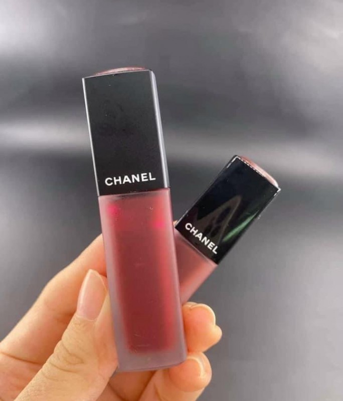 Son Kem Chanel 826 Pourpre Allure Ink Fusion Màu Hồng Mận NEW